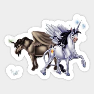 Unicorn Magicians Sticker